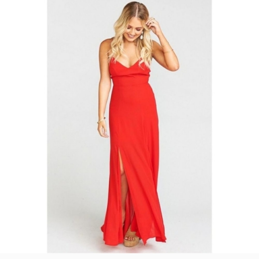 SMYM Red Goddess Gown